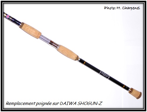 DAIWA remplacement poigne sur SHOGUN-Z