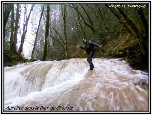 Aurlien dans le Bief du Chanois
