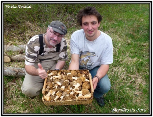Morilles avec Aurélien