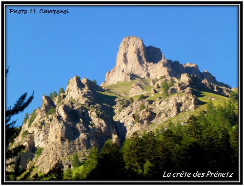 La crête des Prénetz