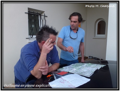 Guillaume, en pleine explications ...