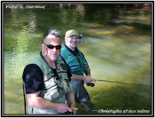 Christophe et moi mme dans le Baztan