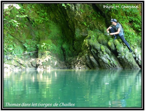 Thoms dans les Gorges de Chailles