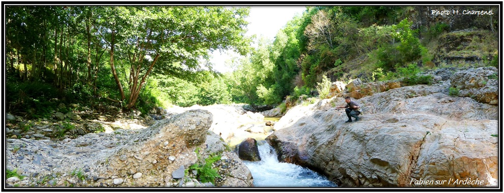 Fabien sur l'Ardèche