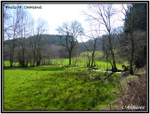 L'Ardires dans le Beaujolais