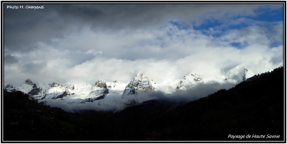 Paysage de Haute Savoie - Grand Bornand