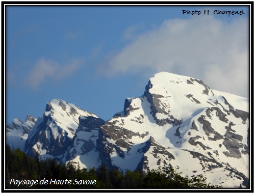 Paysage de Haute Savoie