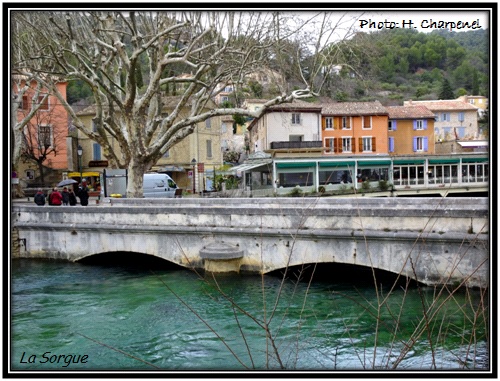 La Sorgue  Fontaine