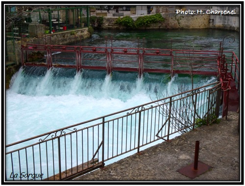 La Sorgue  Fontaine