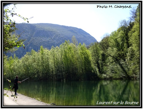 Laurent Jauffret sur la Bourne