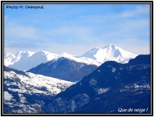 Que de neige !