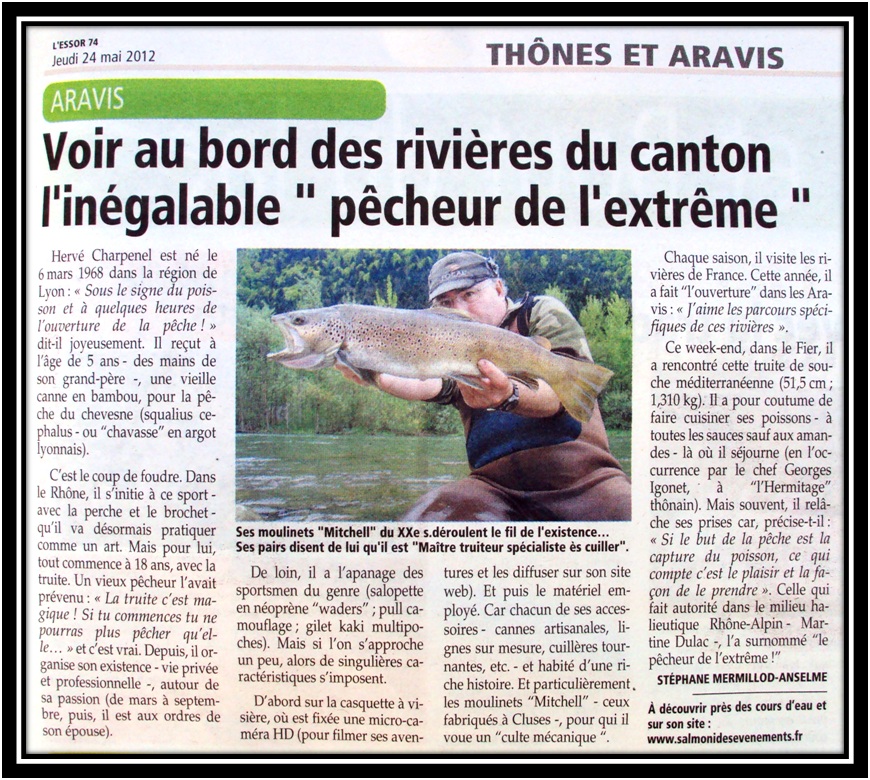 Article truite Fier