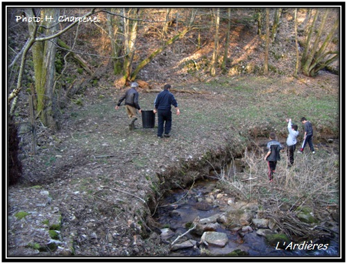 l'Ardire, lach de truites