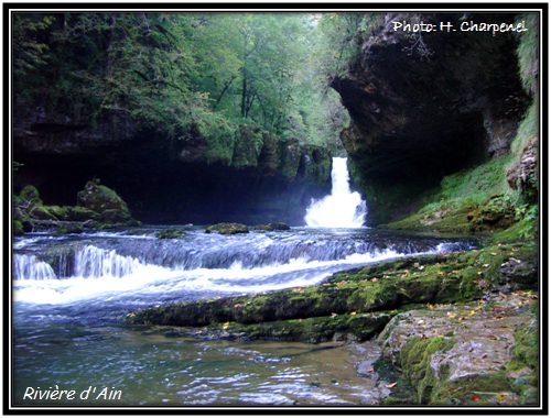 Cascade source de l'Ain