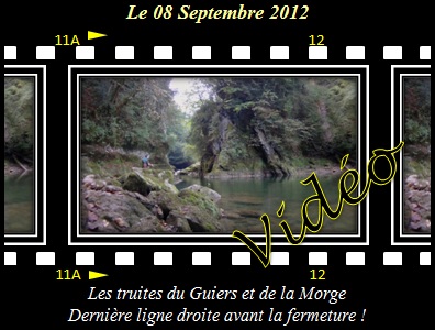 Les truites du Guiers et de la Morge. Dernire ligne droite avant la fermeture !